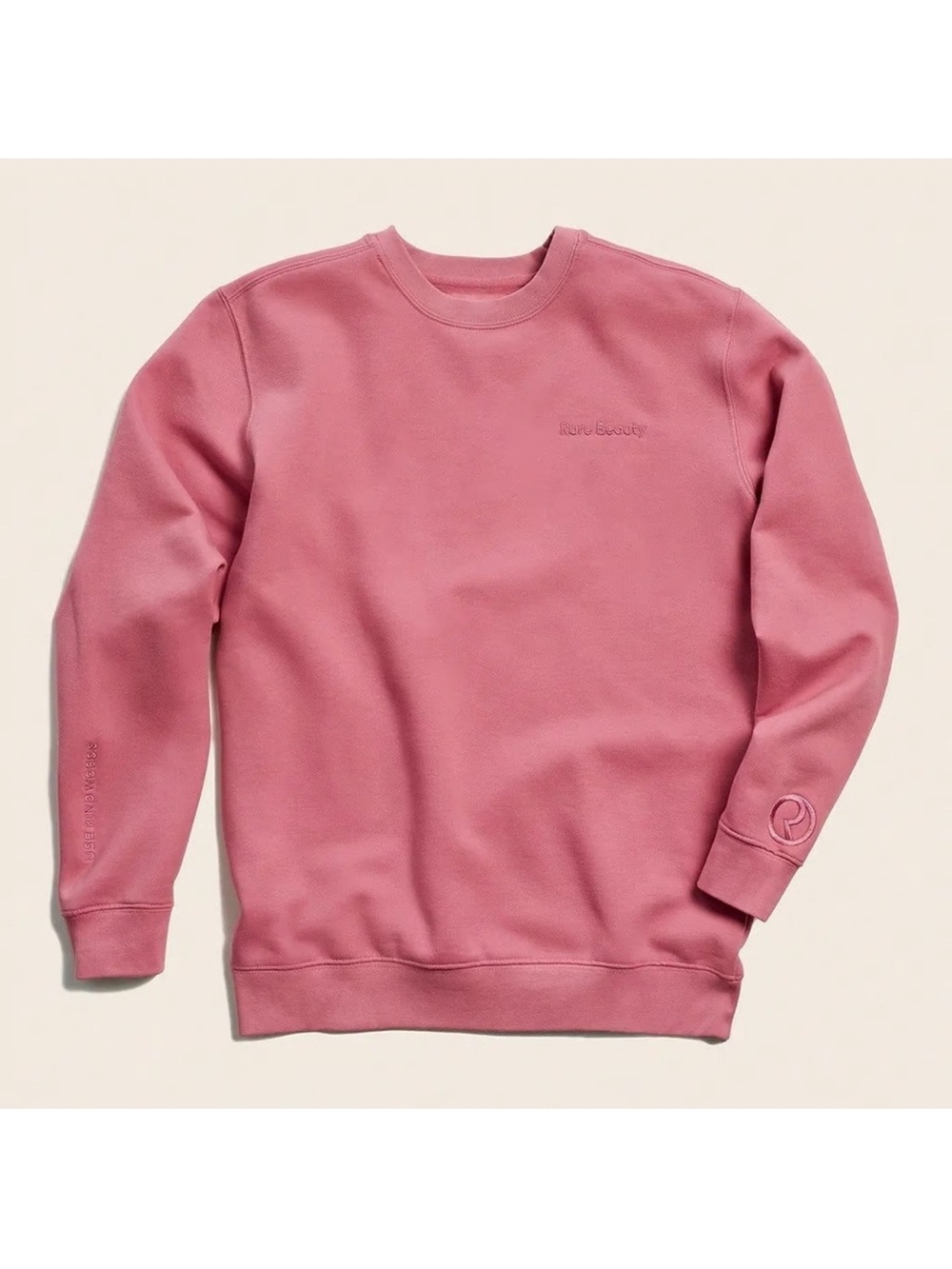 Rare Beauty Mauve Sweatshirt Size Large